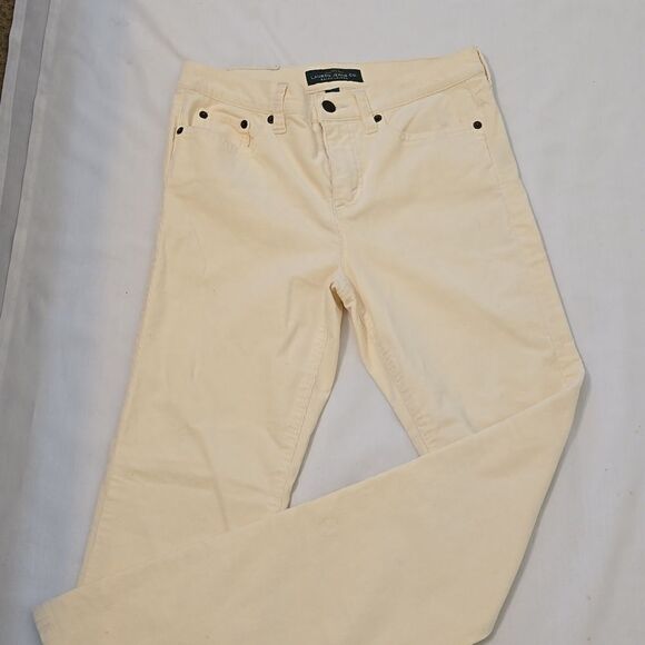ralph lauren corduroy classic boot cut  pants size 2 - Picture 1 of 10